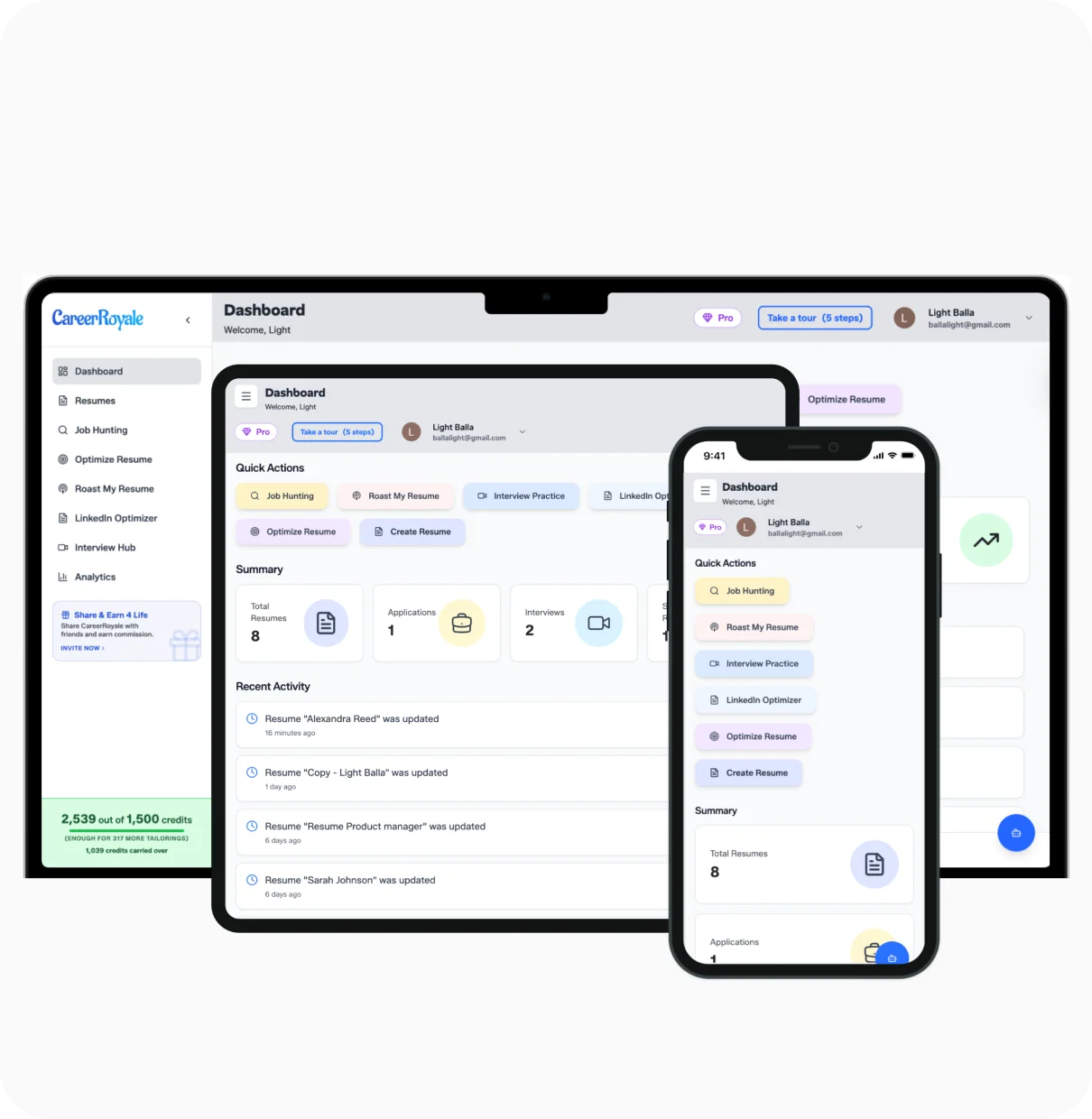 CareerRoyale - AI Powered Career Platform